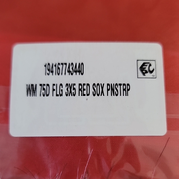 WinCraft MLB Red Sox Red and Navy Flag-NWT - Picture 6 of 7